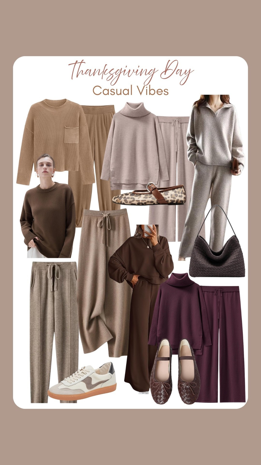 Thanksgiving Day casual outfits! 🤍

#LTKTravel #LTKFindsUnder50 #LTKFindsUnder100