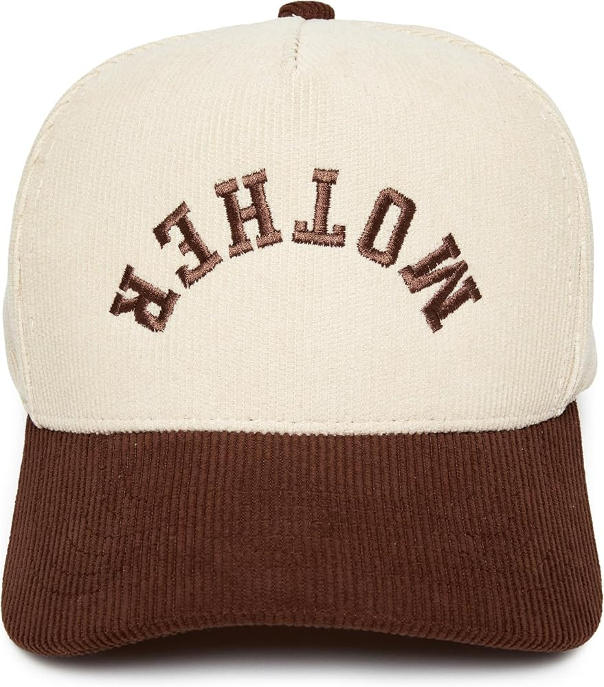 Funky Junque Two Tone Vintage Trucker Hats Men Women Corduroy Trendy Embroidered Baseball Cap Sna... | Amazon (US)