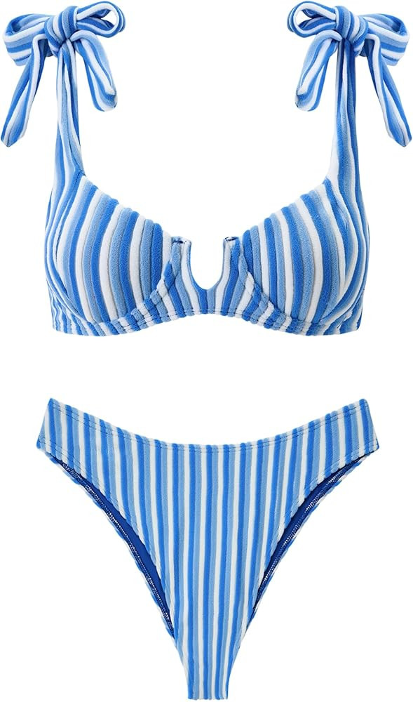 Vintage Pop Stripes & Y2K Flair: Embrace a vibrant, Retro aesthetic with our sophisticated three-... | Amazon (US)
