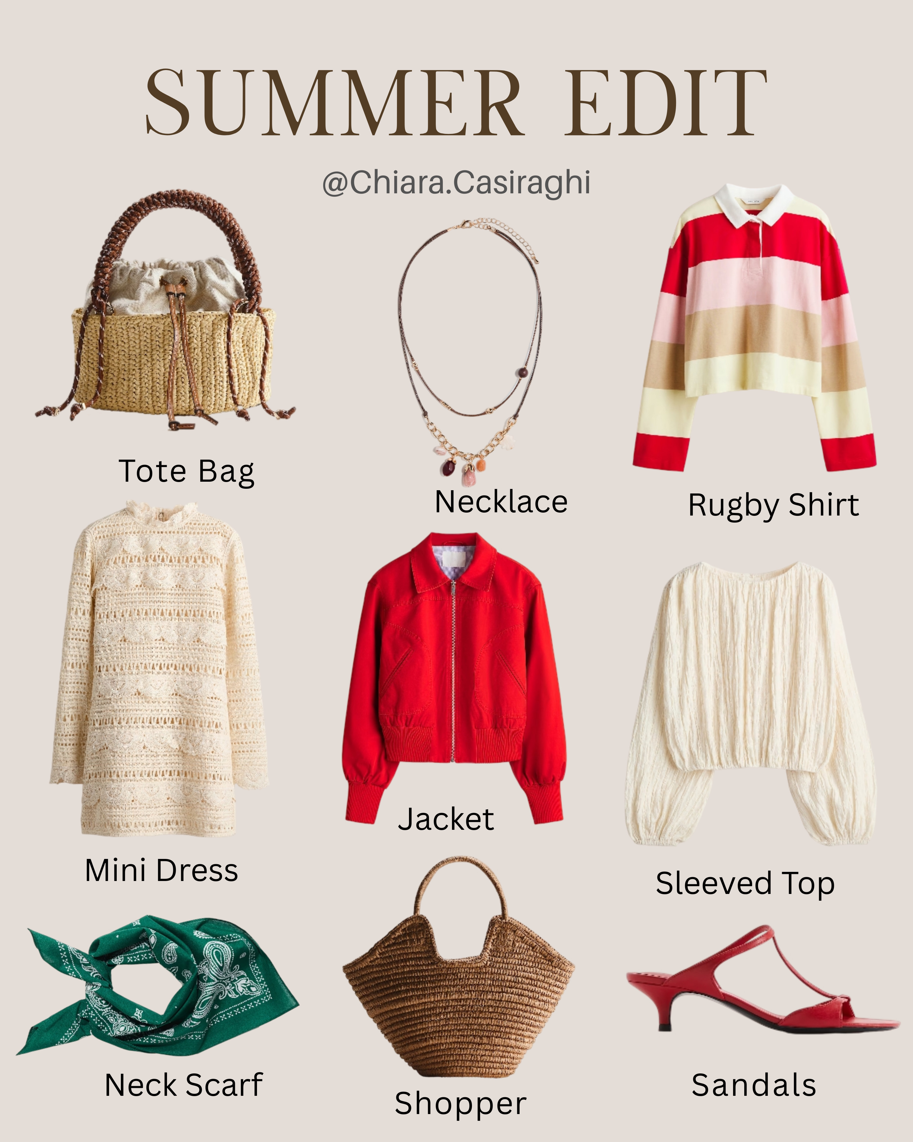Refresh your wardrobe with this curated summer edit. These lightweight, effortless essentials are perfect for staying cool and looking chic all season long. Save this post and click the link in bio to shop the look! #SummerStyle #SummerEdit #WarmWeatherOutfits 

 #LTKdayinmylife #LTKgrwm #LTKootd