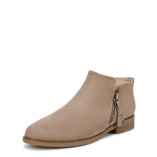 Dr. Scholl's Shoes Women's Astir Booties Ankle Boot, Woodsmoke Brown Fabric, 8 | Amazon (US)