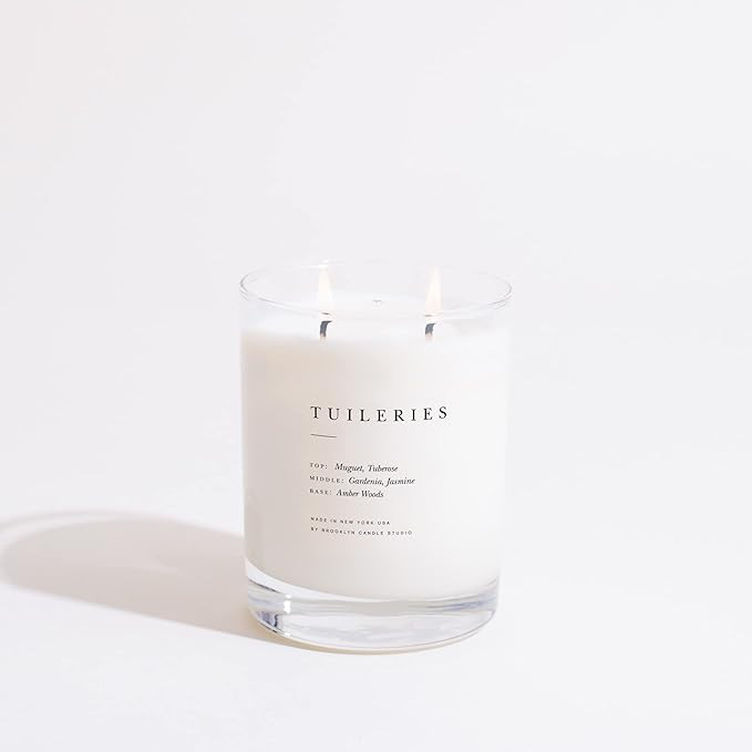 Brooklyn Candle Studio Tuileries Escapist Candle | Luxury Scented Candle, Vegan Soy Wax, Hand Pou... | Amazon (US)