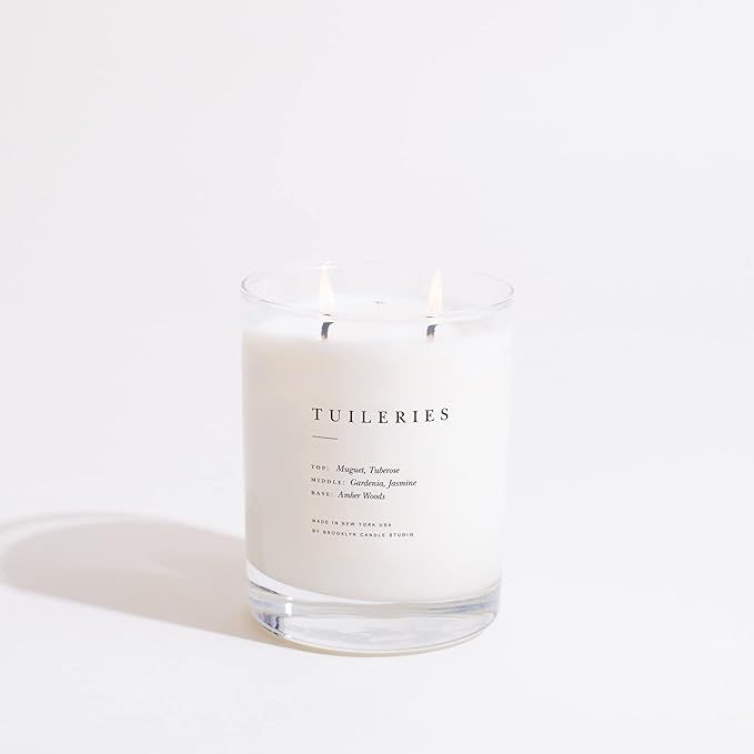 Brooklyn Candle Studio Tuileries Escapist Candle | Luxury Scented Candle, Vegan Soy Wax, Hand Pou... | Amazon (US)