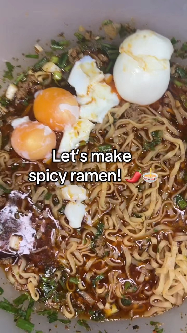 spicy ramen, yes please!!! 😋🤤🌶️🍜

#LTKHome #LTKFamily