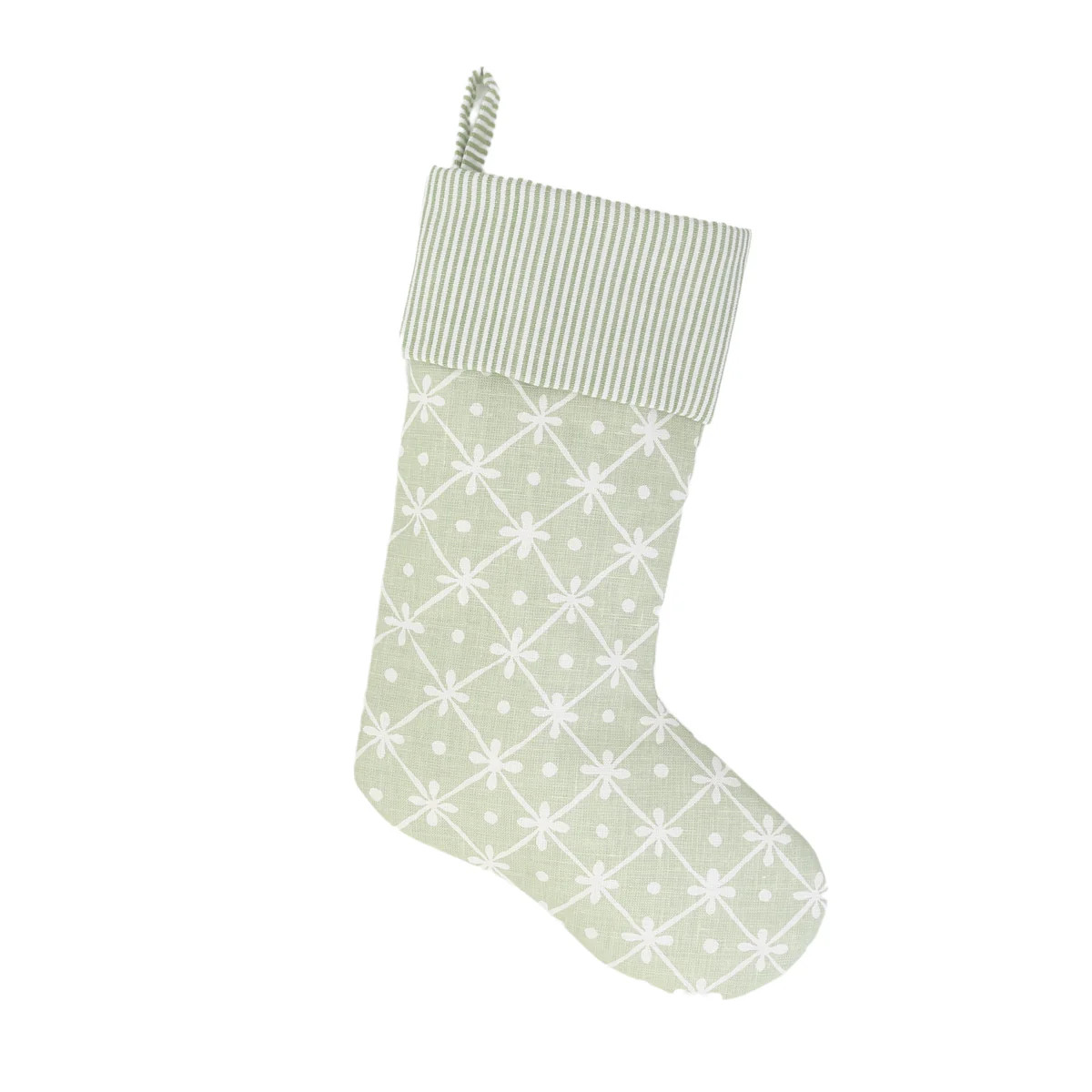 Gate House Green Stocking | Stuck on Hue
