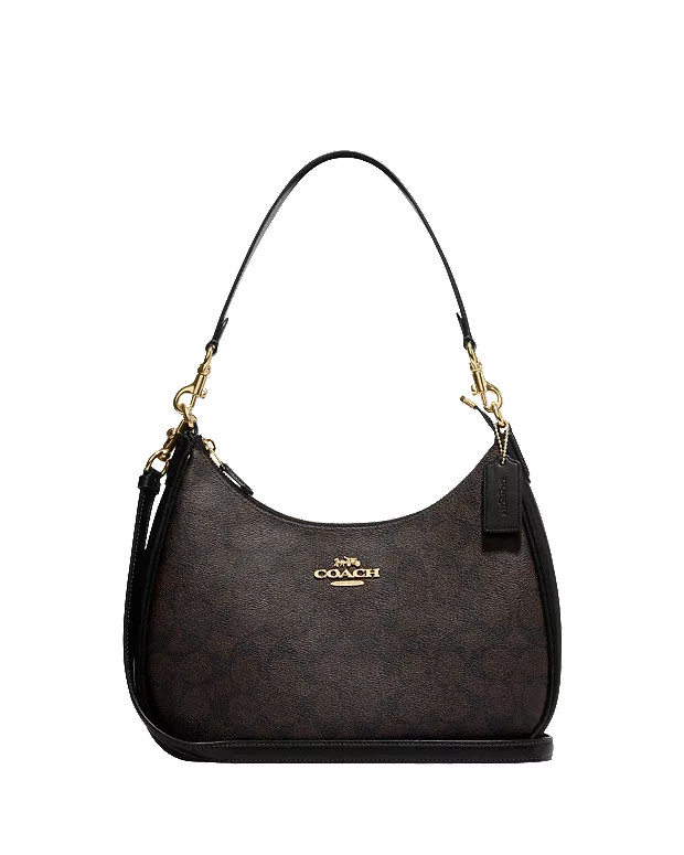 Teri Hobo Bag In Signature Canvas | Coach Outlet US