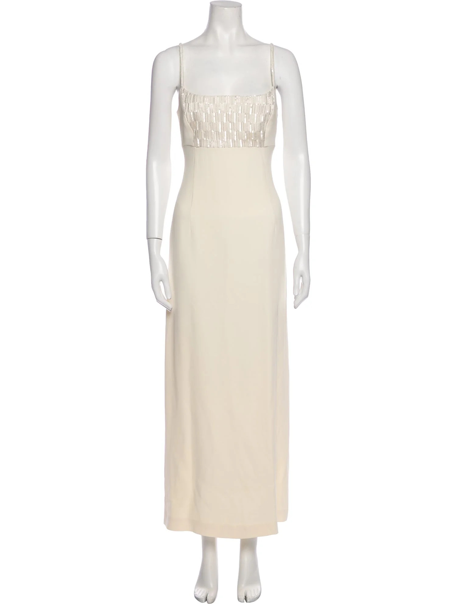 Square Neckline Long Dress | The RealReal