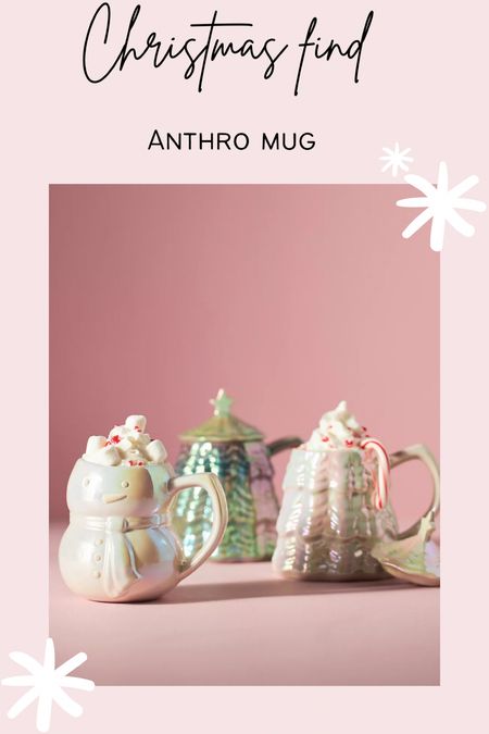 Anthro find
The most adorable iridescent Christmas mug 

#LTKHoliday #LTKSeasonal #LTKGiftGuide