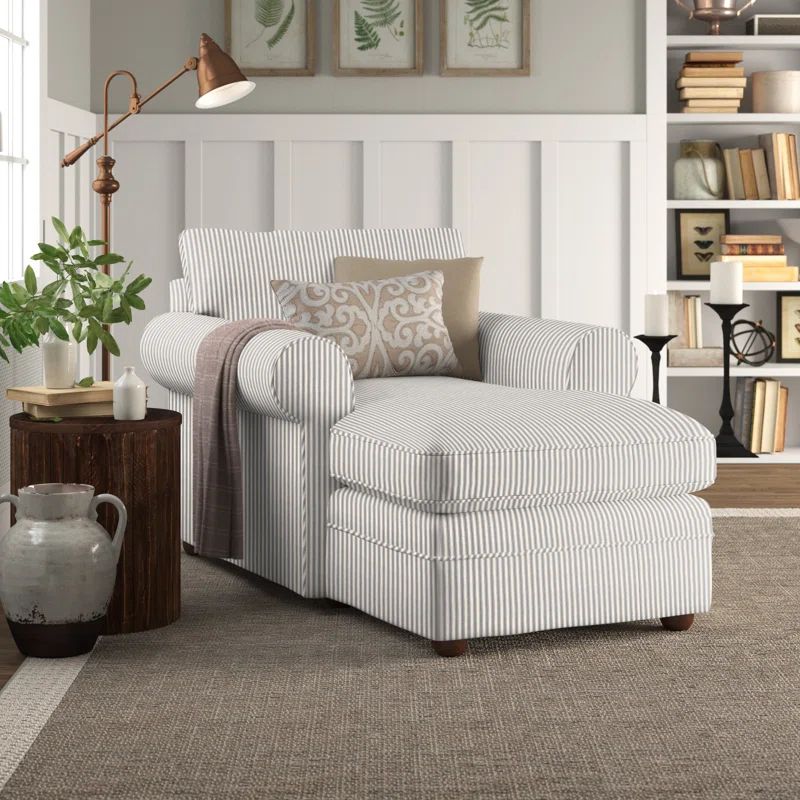 Round Arms Chaise Lounge | Wayfair North America