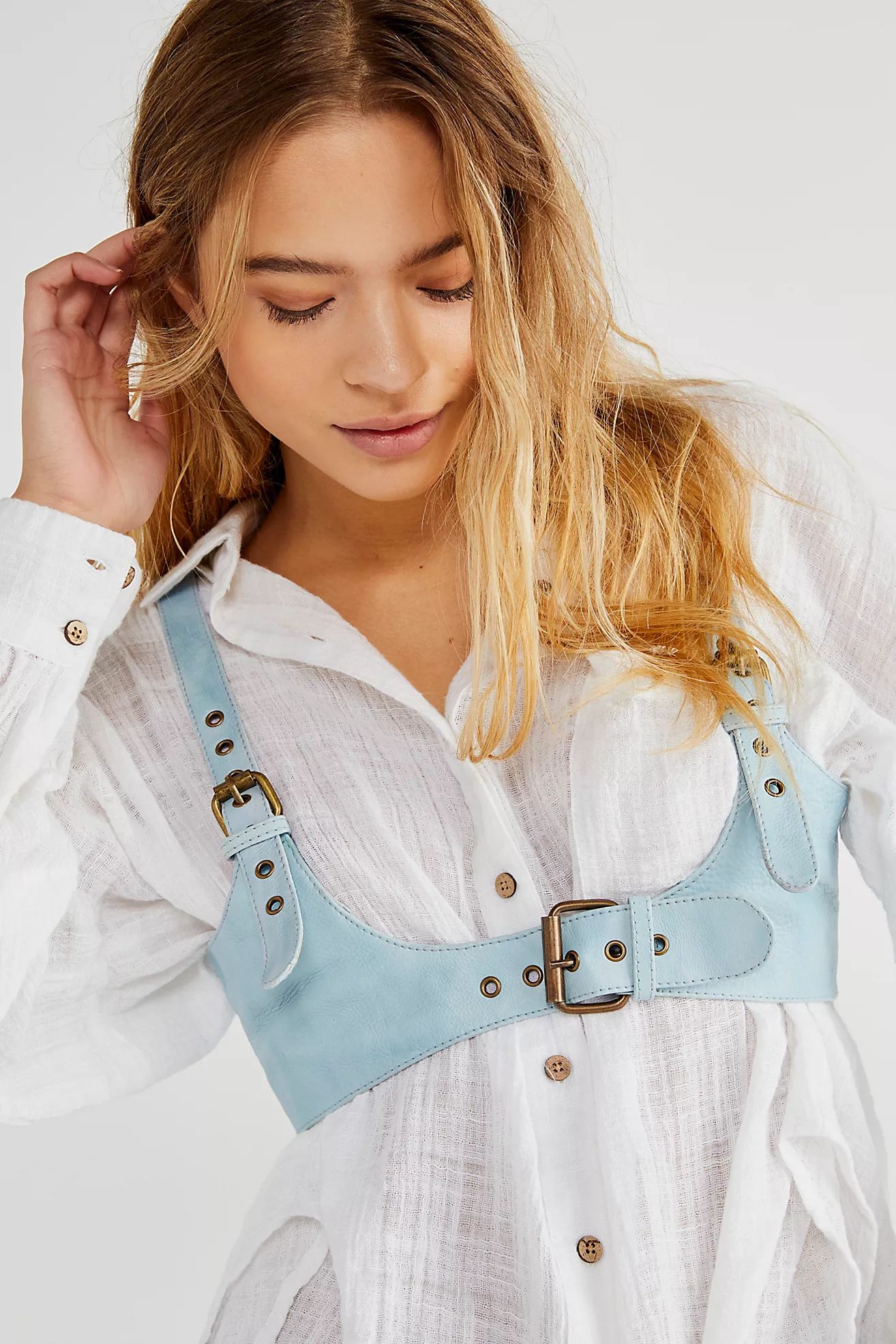 Rebel Leather Harness | Free People (Global - UK&FR Excluded)