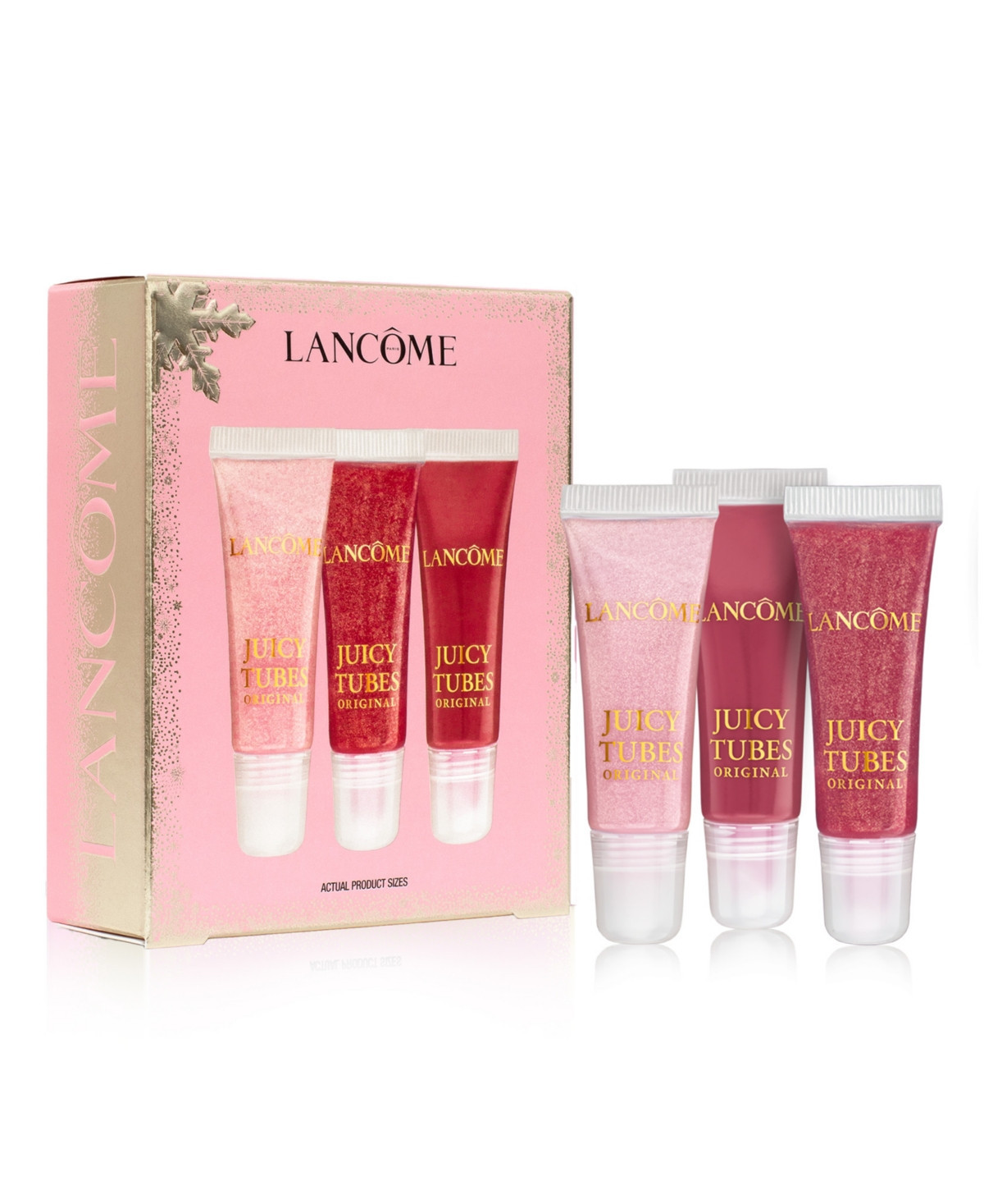 Lancome 3-Pc. Juicy Tubes Mini Lip Gloss Holiday Gift Set | Macy's