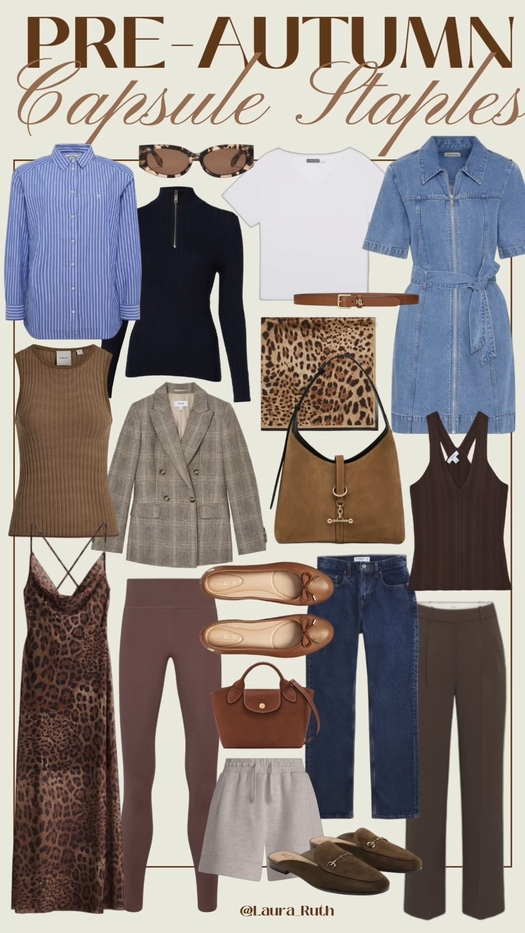 Pre-autumn wardrobe refresh 🤎🍂
Think timeless neutrals, classic denim, soft knits, leopard print & a few luxe-looking accessories to take you into the new season. I’ve rounded up all the pieces I’m loving for that effortless casual but polished autumn style. fall outfits women, business casual workwear, work outfits 

 #LTKuk #LTKautumn #LTKworkwear