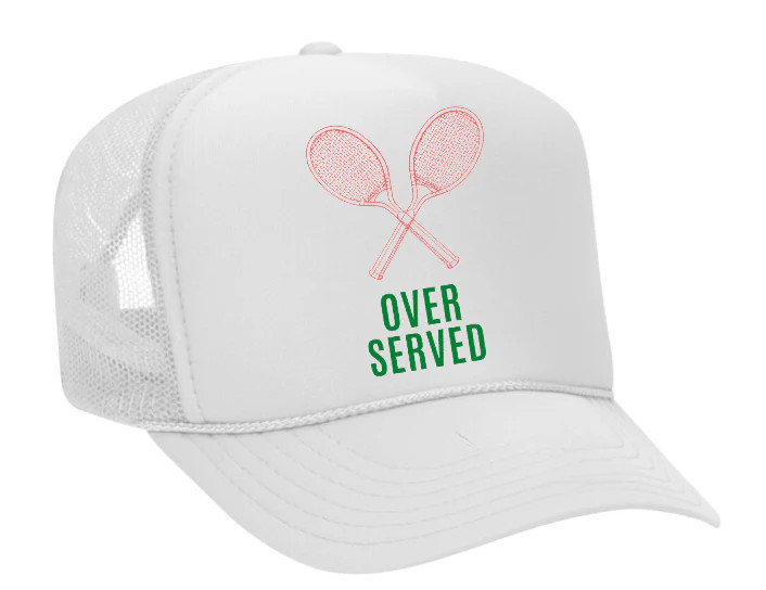 Trucker - Overserved White | Runway Athletics