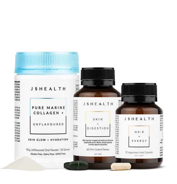 Limited Edition Lush Bundle (Pure Marine Collagen) + Free Travel Bag | JS Health (UK & US)