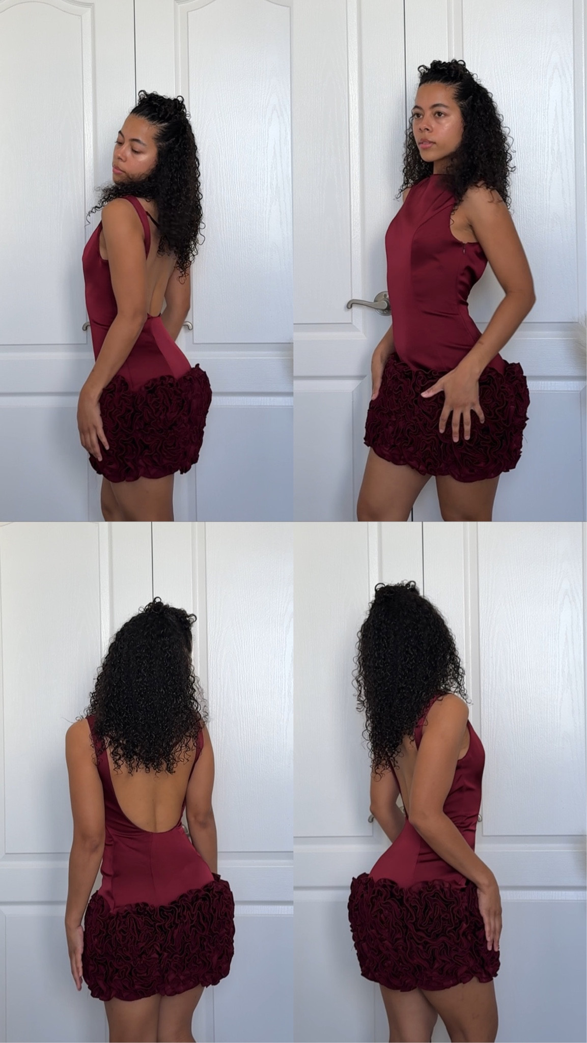 most perfect dress for valentine’s day!! 
the waist looks like rose petals 🌹❤️💋
#valentinesdaydress #dinnerdress #valentinesday

#LTKStyleTip #LTKSeasonal