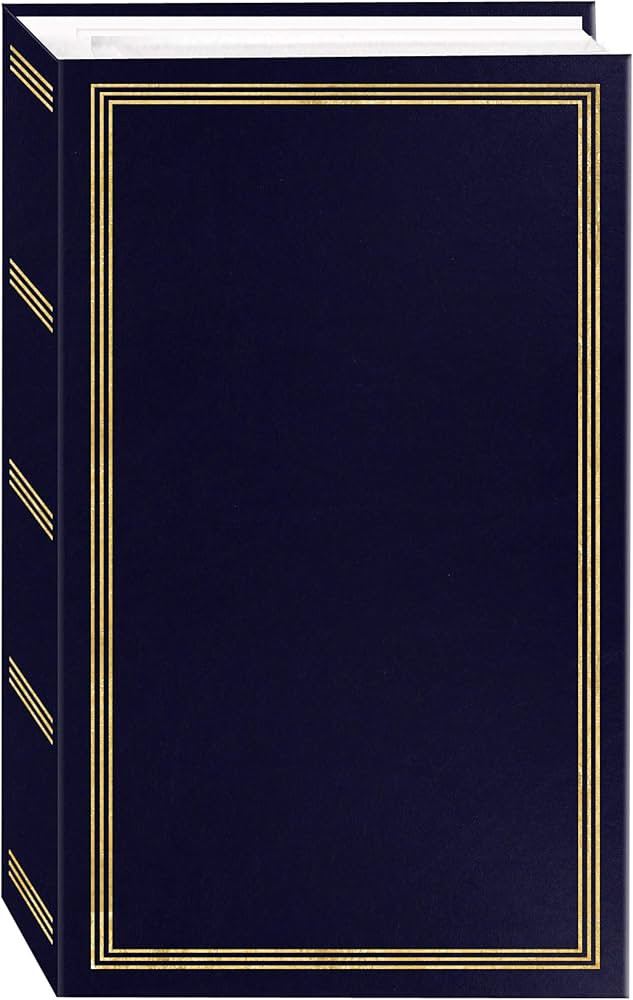 Pioneer Photo Albums STC-504 Navy Blue Photo Album, 504 Pockets 4"x6", 1 Count (Pack of 1) | Amazon (US)