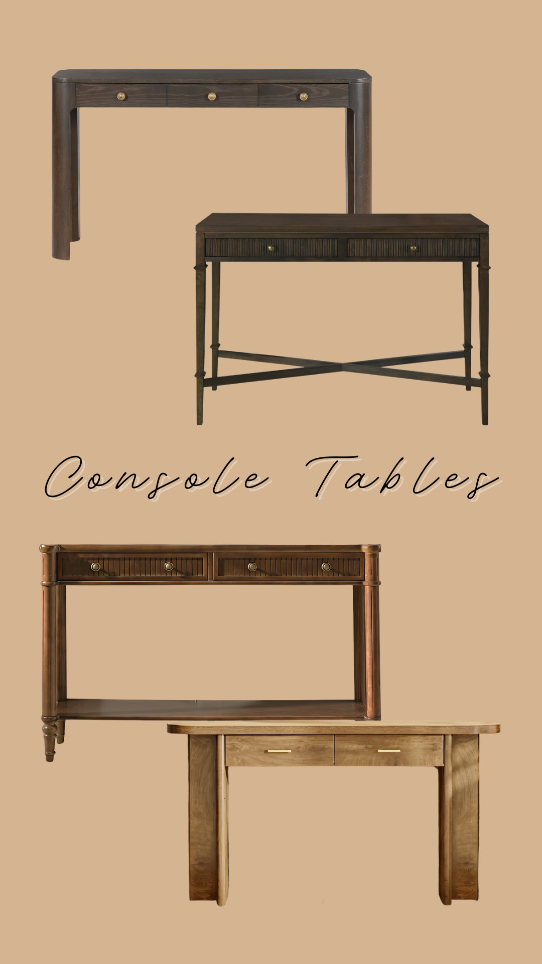 Console Table Round Up!

furniture, home decor, interior design #Wayfair 

 #LTKHome #LTKSaleAlert