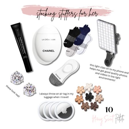 Stocking stuffers for her! 

Gift guide for her 
Gift guide 
Christmas 
Holiday 

#LTKHoliday #LTKstyletip #LTKGiftGuide