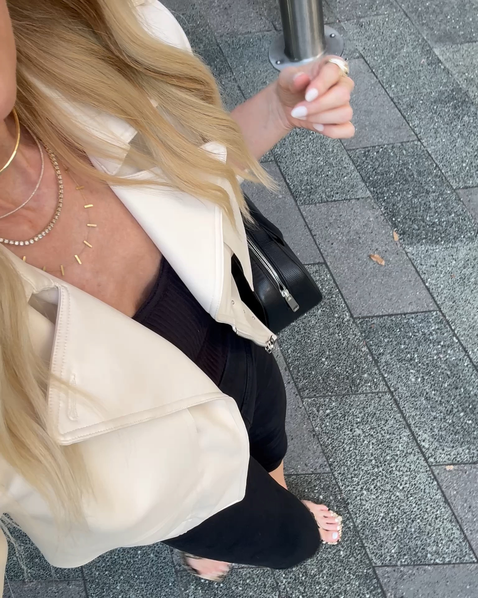This designer-inspired white jacket is part of the Nordstrom Anniversary Sale and fully stocked right now — I love the chic structured shape, elevated gold buttons, and easy lightweight feel for wearing now and into fall. It’s such a polished piece to style with black pants, denim, dresses, or trousers when you want your outfit to look instantly more expensive. I’m wearing an XS in the jacket. #NSale

#LTKootd #LTKOver40 #LTKSaleAlert