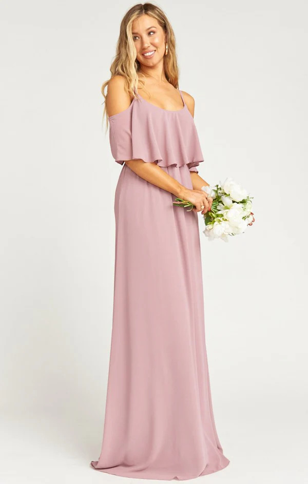 Caitlin Ruffle Maxi Dress | Show Me Your Mumu