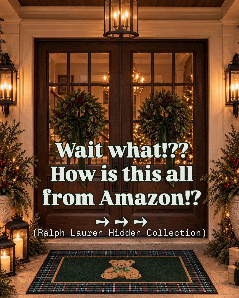 Say AMAZON to shop this hidden collection before it's gone!

#homedecor #holiday #amazonhome #homedecorating
