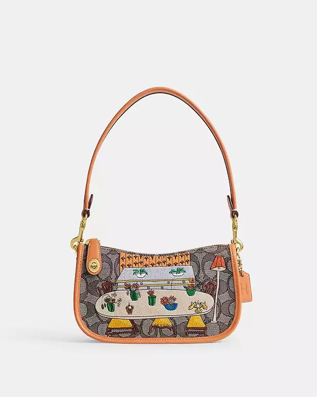 Coach X Observed By Us Swinger 20 In Signature Jacquard | Coach (US)