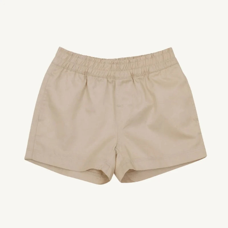 Sheffield Shorts - Keeneland Khaki with Keeneland Khaki Stork | The Beaufort Bonnet Company