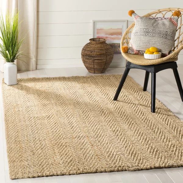 Garette Jute/Sisal Natural Area Rug | Wayfair North America