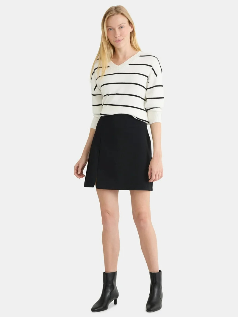 Time and Tru Women's Fashion Mini Skirt, Sizes XS-XXXL | Walmart (US)