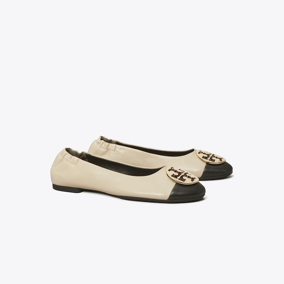 Tory Burch Claire Cap-Toe Ballet | Tory Burch (US)