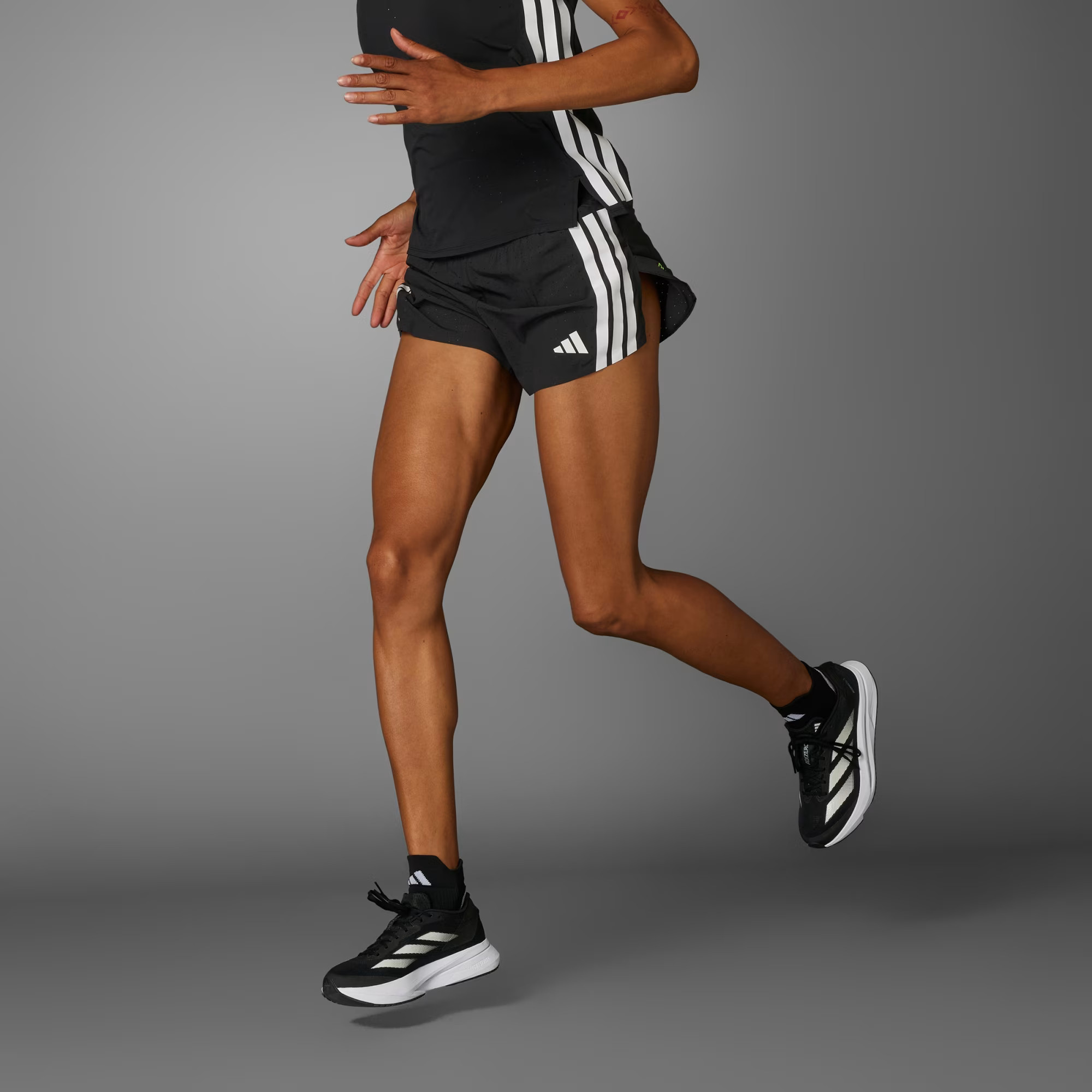 adidas Adizero Running Split Shorts - Black | Free Shipping with adiClub | adidas US | adidas (US)