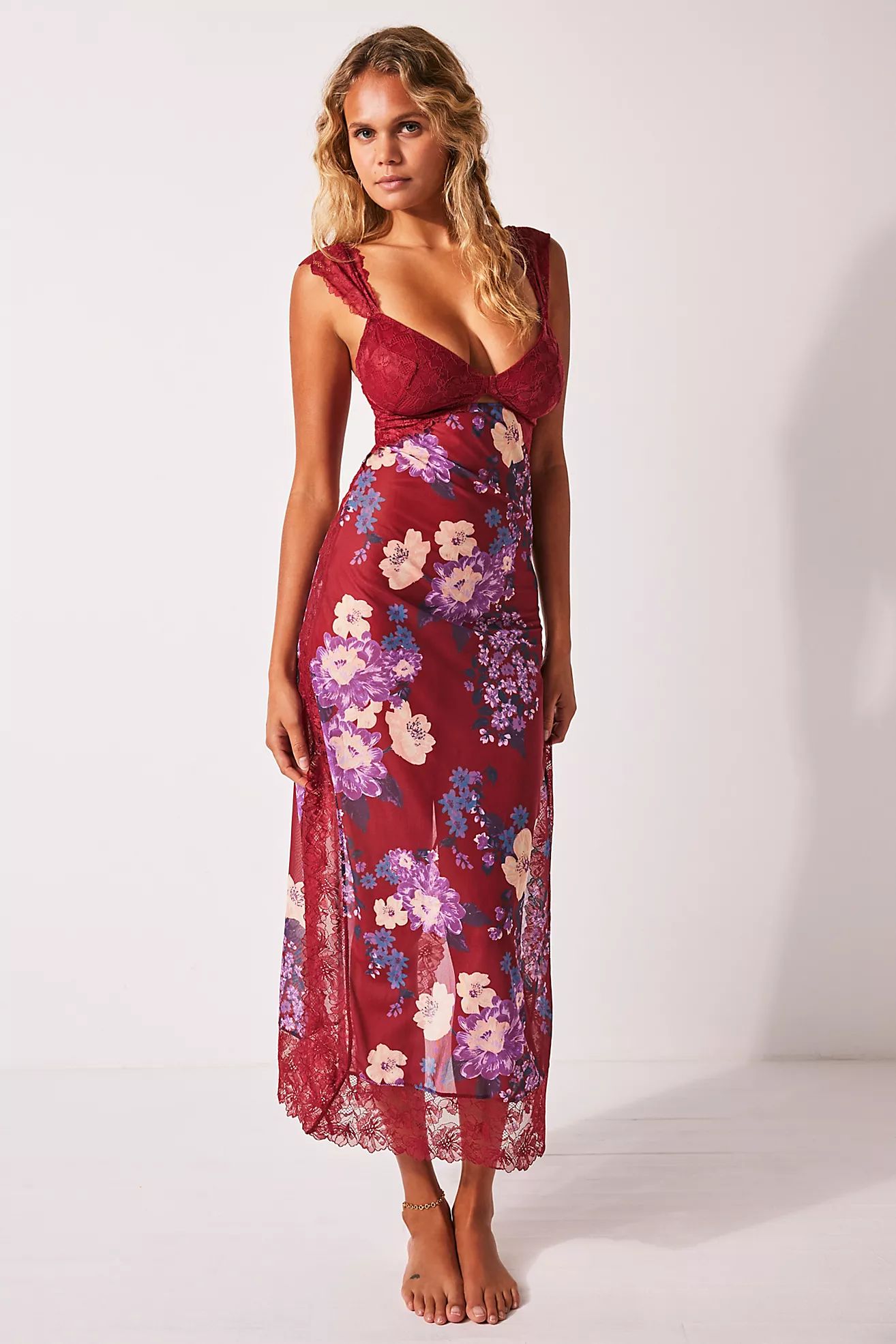 Suddenly Fine Maxi Slip | Free People (Global - UK&FR Excluded)