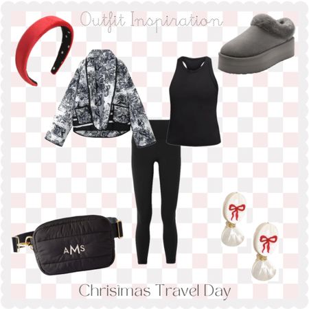 Whether you are traveling before or after Christmas, it’s fun to include some holiday pieces in your outfit while staying comfortable. I love layering while traveling to accommodate for temp swings!

#LTKfindsunder50 #LTKfindsunder100 #LTKtravel