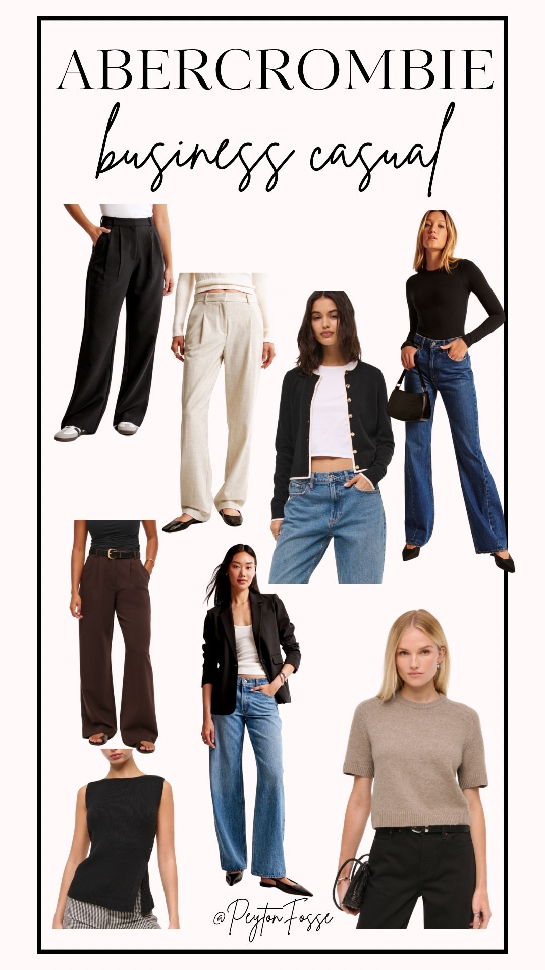 Fall Business Casual from Abercrombie & Fitch! Up to 40% off everything PLUS free shipping

#LTKWorkwear #LTKSeasonal #LTKFallSale