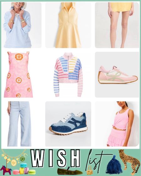 Wish list - yellow athletic dress, stripe sweater, designer sneakers, Lilly Pulitzer scallop skort, wide leg pants, Alice walk stripe sweatshirt



#LTKSeasonal #LTKFindsUnder100 #LTKStyleTip