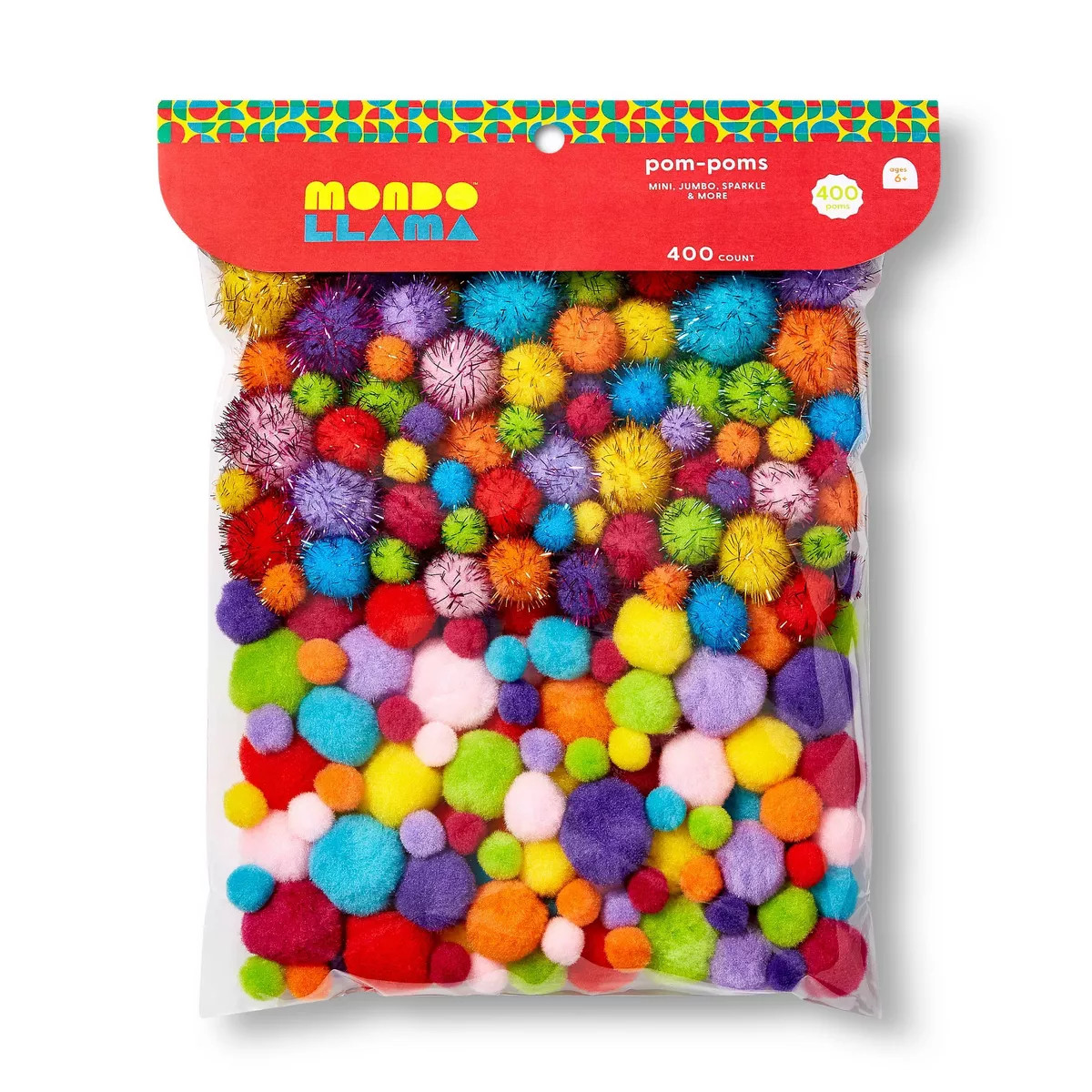 400ct Pom-Pom Combo Pack - Mondo Llama™ | Target