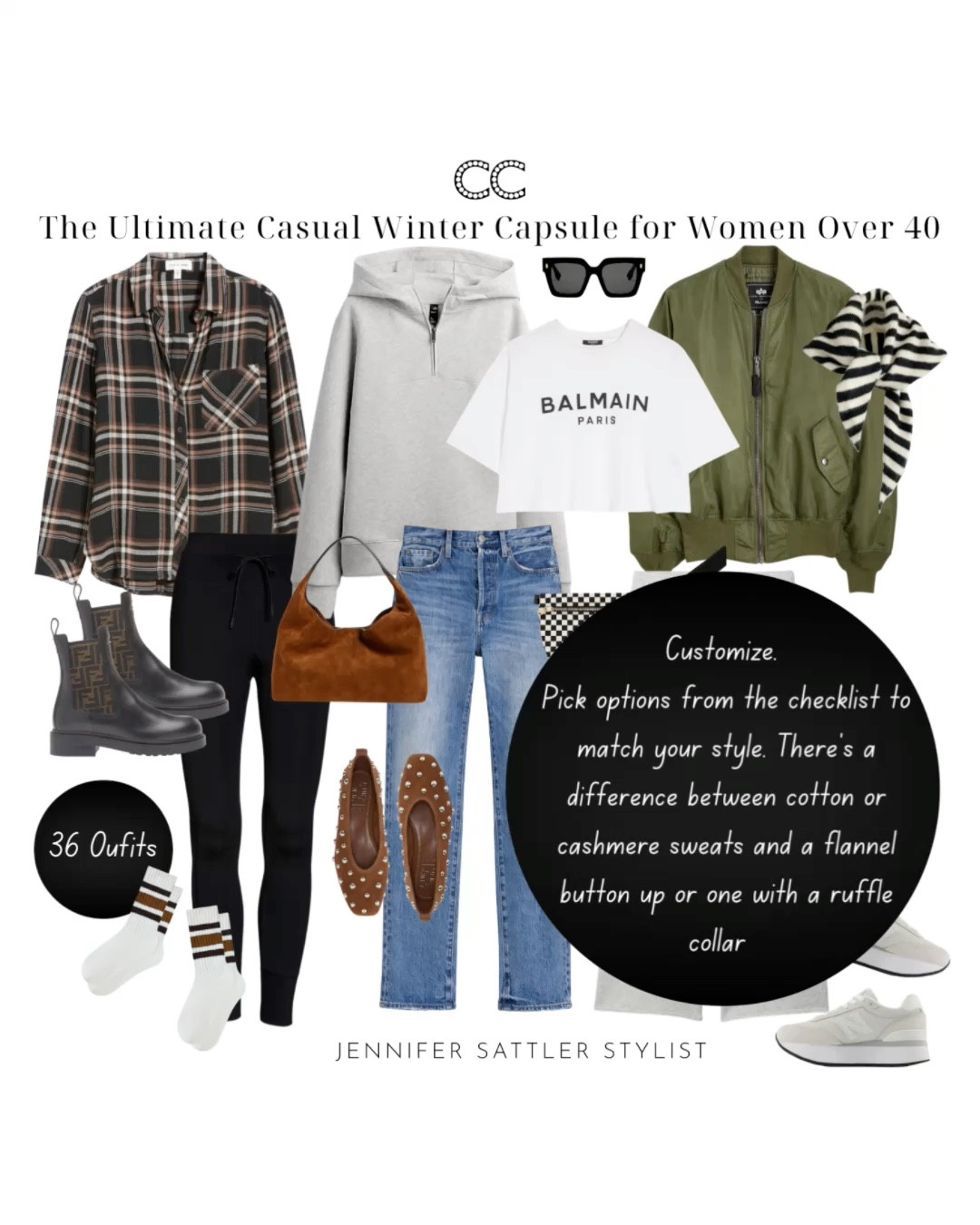 Free checklist, look book,  and sample capsules 

Visit ⬇️ https://closetchoreography.com/the-ultimate-casual-winter-capsule-wardrobe-for-women-over-40/

#LTKSeasonal #LTKOver40