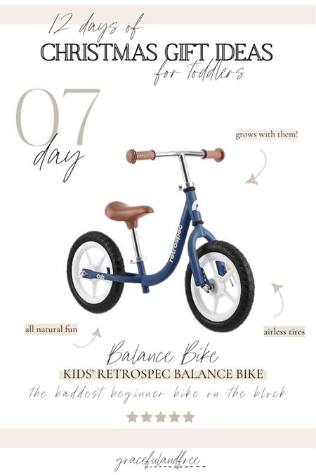 Toddler gift guide idea - balance bike! 
Great gift for kid’s for Christmas! 
Christmas gift guide! 

#LTKGiftGuide #LTKSeasonal #LTKkids