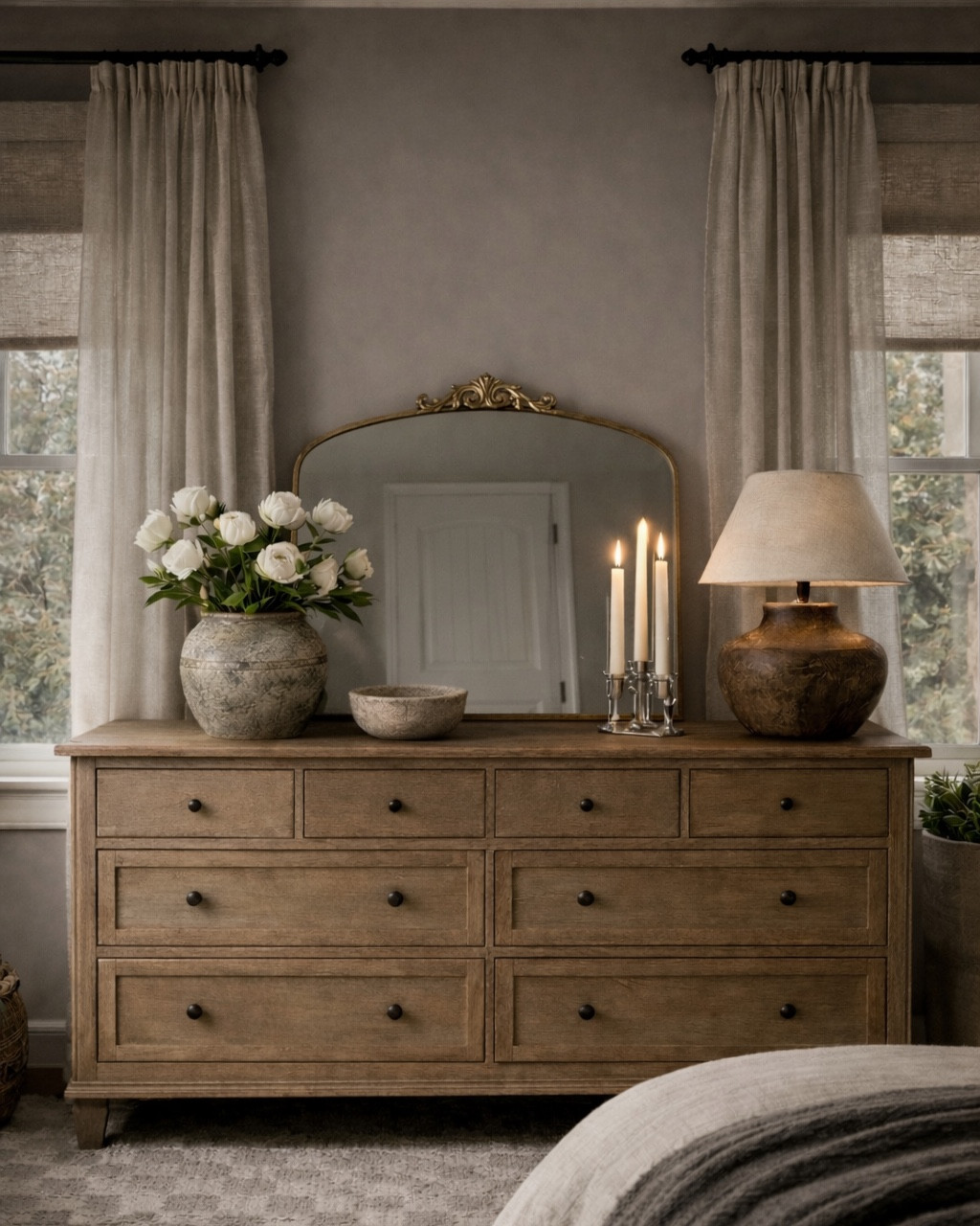 Look for less! I have the dresser on the left which is a bit pricey, so I wanted to share a more affordable option, which is the one on the right.

#LTKvlog