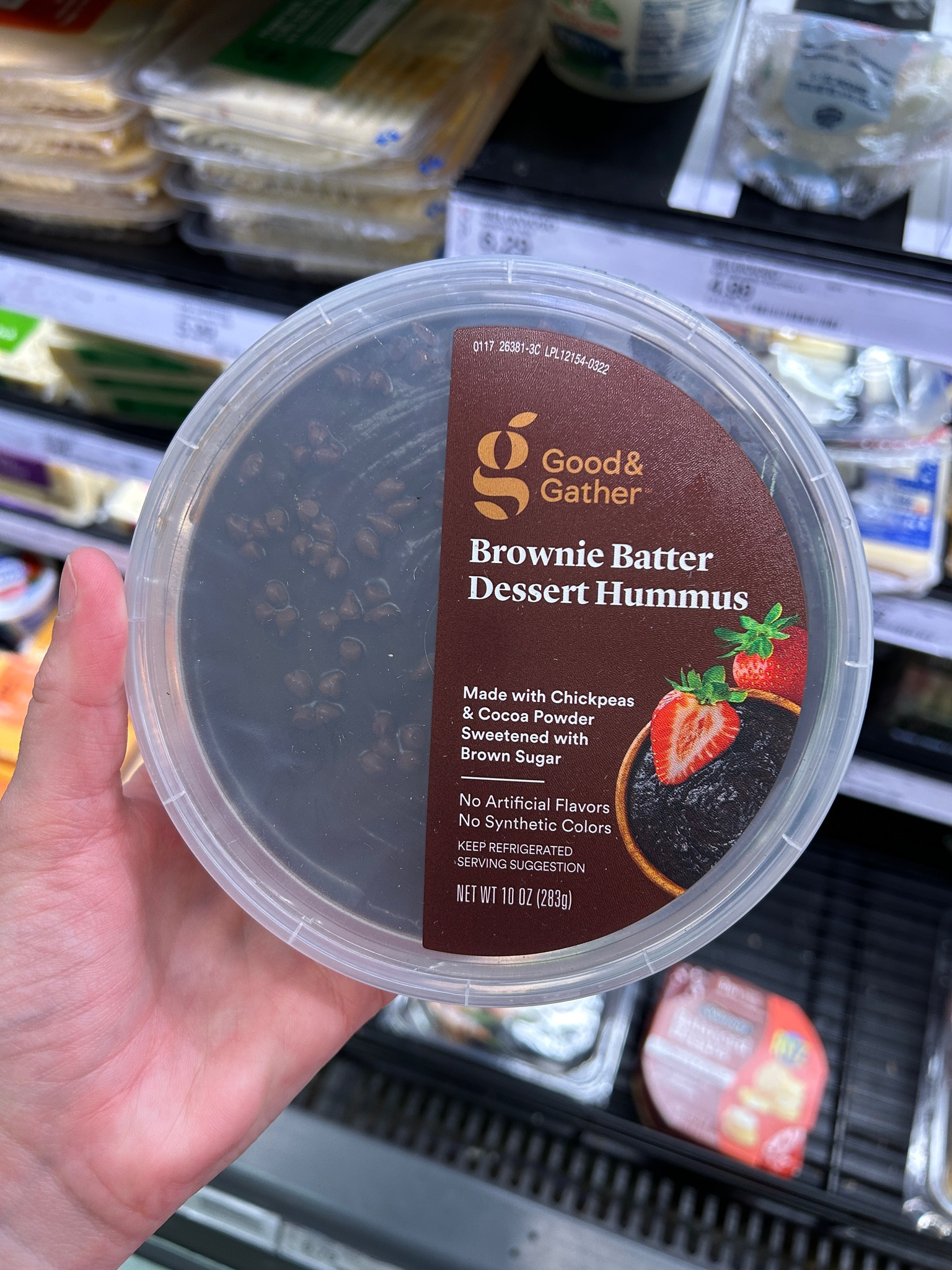 Good & Gather Brownie Batter Dessert Hummus available at Target 🍫🍓

#LTKdayinmylife #LTKfitnessgoals #LTKfoodie