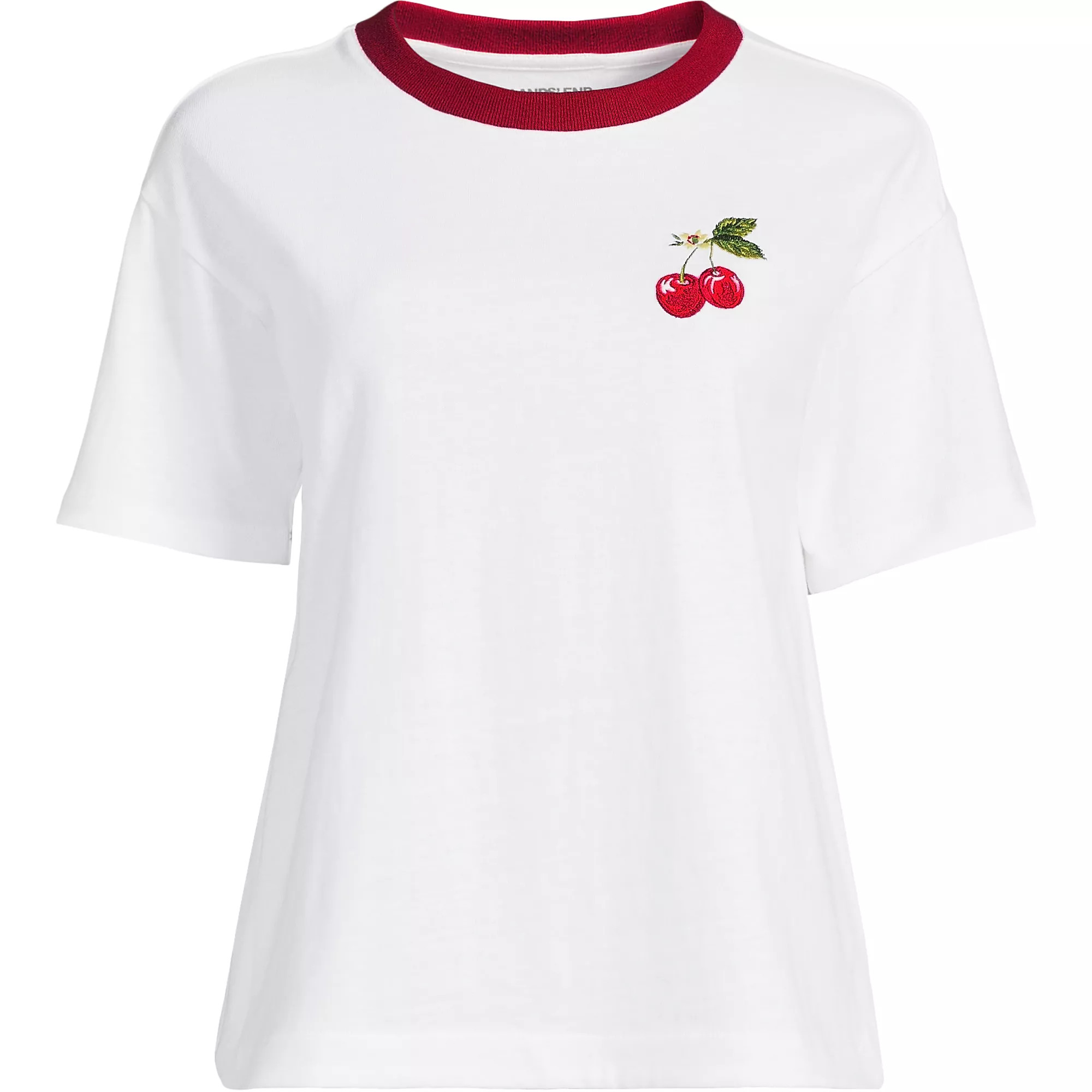 Women's Short Sleeve Mariner T-Shirt | Lands' End (US)
