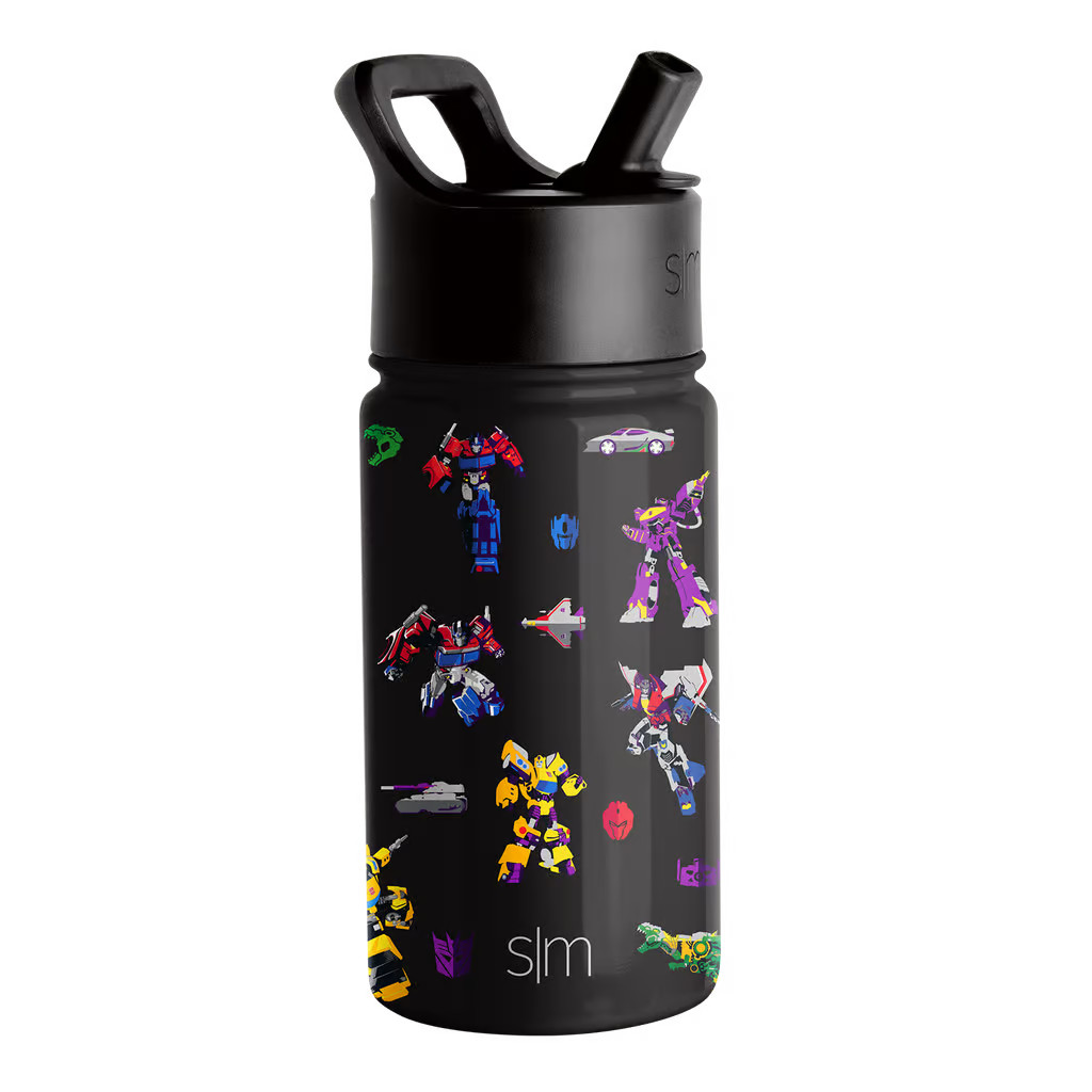 Summit Kids Water Bottle with Straw Lid | Simple Modern