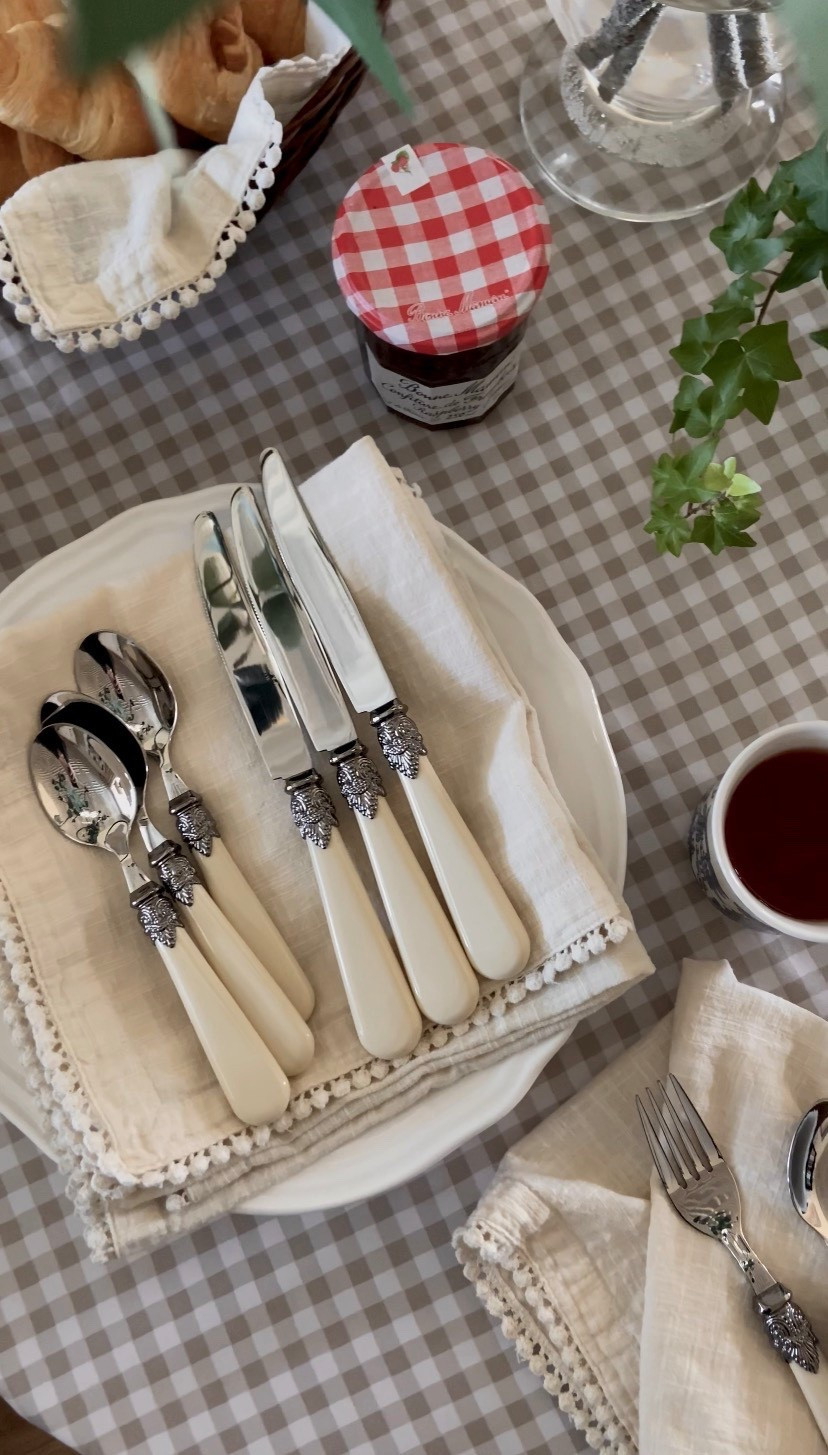 Beautiful and affordable vintage-style flatware to make any meal feel a little more special.🤍

#LTKHome #LTKOver40 #LTKSeasonal