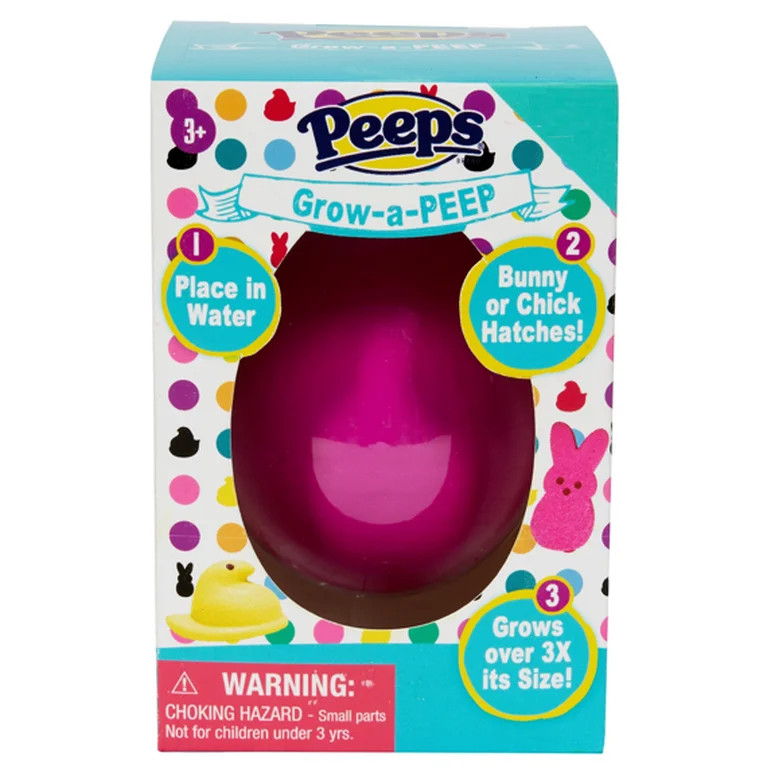Peeps Grow-a-Peep, Easter basket Stuffer, Pink | Walmart (US)
