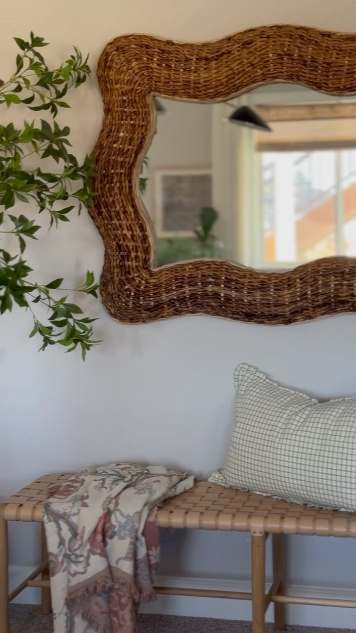 A sneak peek at a new little spot in our basement, but I’ll share more on that later! For now, how gorgeous is this mirror!! I’m obsessed. 

#LTKHome #LTKStyleTip