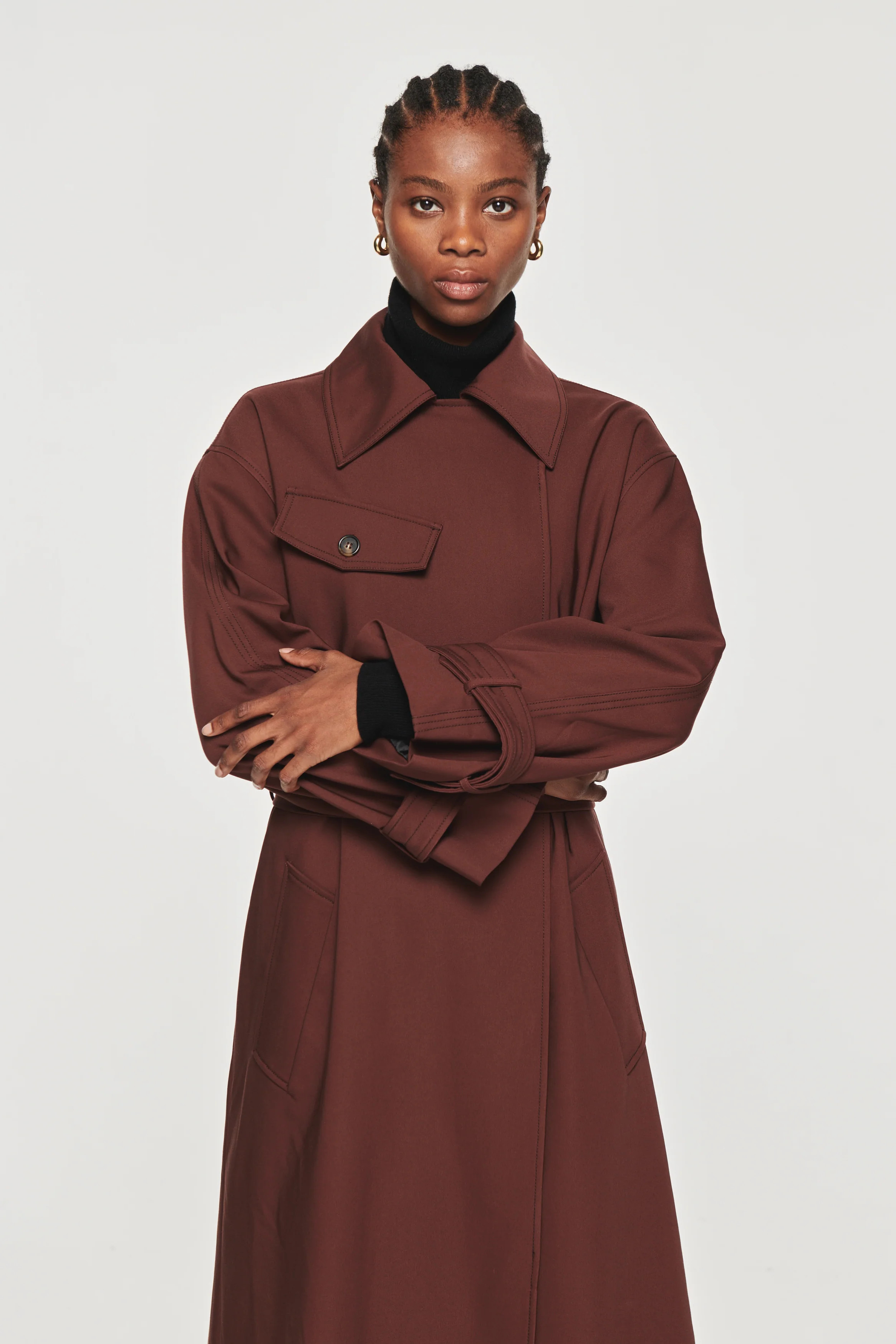 Gilda | Maxi Trench Coat | ALIGNE | Aligne UK