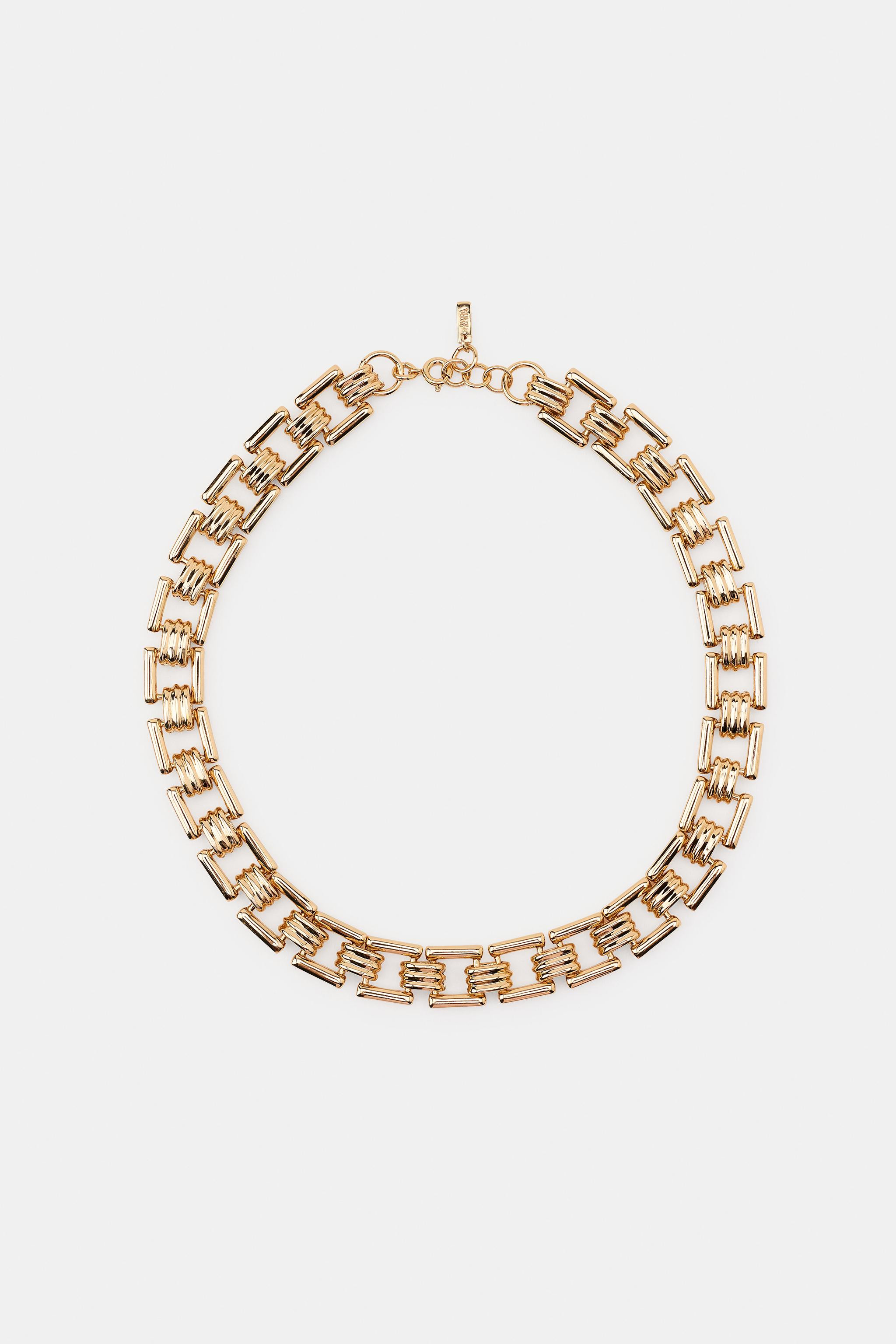 METAL LINK NECKLACE | Zara US