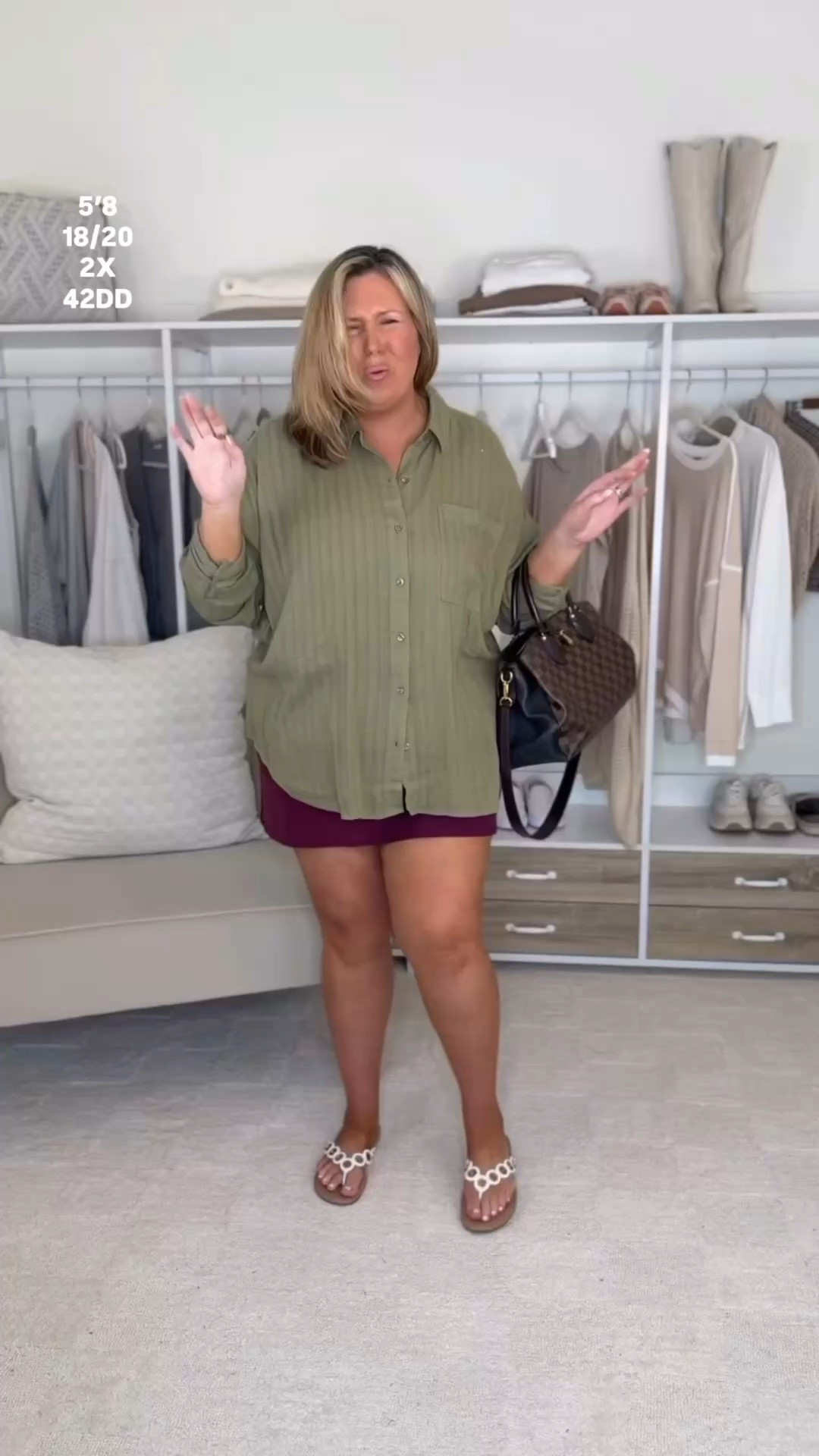 Wearing a 2X in the skirt and XXL in the button down! 

Plus size fashion, everyday outfit, activewear, ootd, grwm, mom style, trendy fashion, midsize outfits

#LTKPlusSize #LTKMidsize #LTKOver40