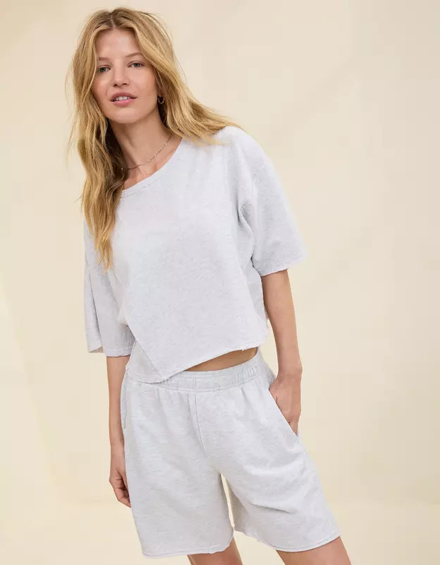 Aerie Let Loose Fleece T-Shirt | Aerie