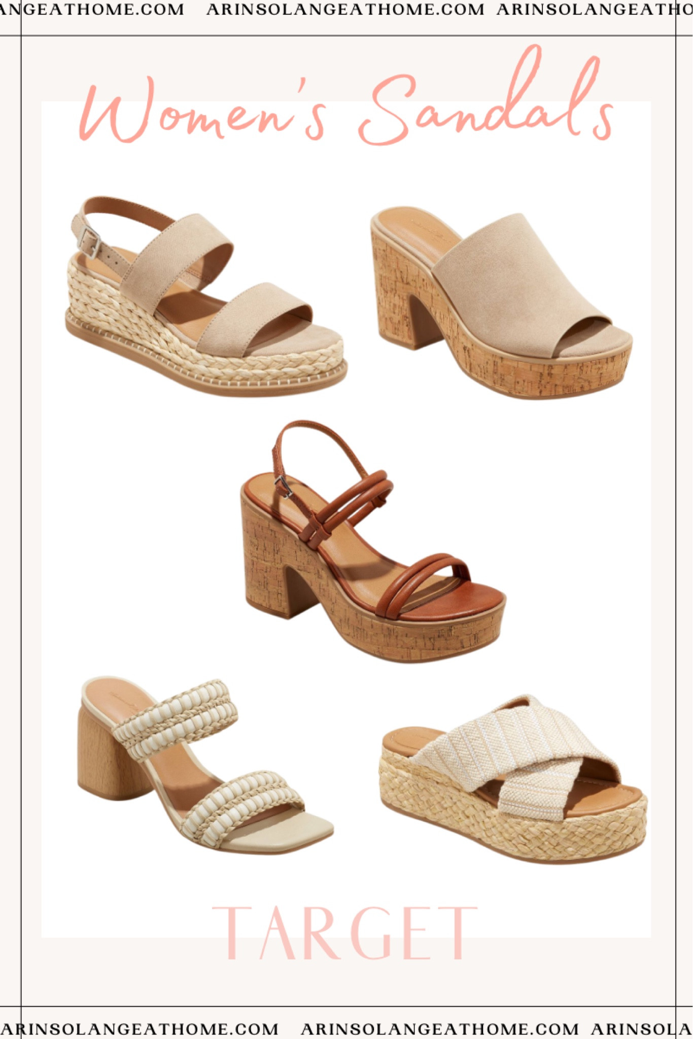 Platform and Wedge Target Sandals - perfect for a night out!

#LTKunder50 #LTKwedding #LTKSeasonal